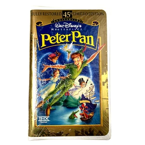 Walt Disney Peter Pan VHS 45th Anniversary Limited Edition NEW Factory Sealed! - Picture 1 of 4