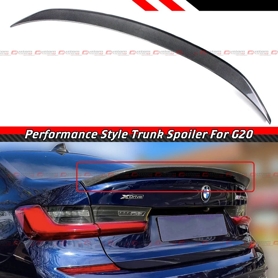 适用于 19-26 宝马 G20 3 系列 330i M340i G80 M3 MP 风格碳纤维旋转器 — 第 1/4 张图片