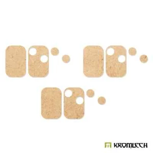 Kromlech Artillery Movement Trays (2pcs) KHBAS017 - Picture 1 of 3