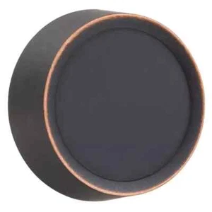 Piastra da parete con pomello dimmer - bronzo invecchiato - Foto 1 di 1
