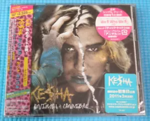 KESHA PROMO 2CD Animal+Carnibal w/Bonus Track 2010 Japan OBI SICP-2926~7 New - Picture 1 of 4