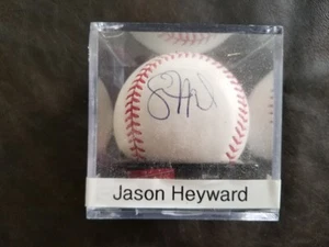 JASON HEYWARD AUTOGRAPHED OFFICIAL MAJOR LEAGUE BALL BRAVES CUBS CARDINALS - Picture 1 of 2