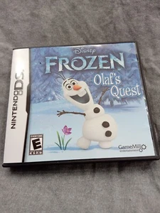 Nintendo DS game Disney Frozen Olaf's Quest - Picture 1 of 4