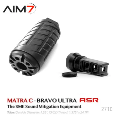 AIM7 MATRA R.530 ULTRA 13/16×16 con Brazos Breek Freno de Boca 2BO 223,30CAL,9MM Foto 1 de 4