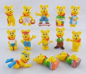 Haribo Serie Glücksbären 1995 Auswahl Einzelfigur ohne Beipackzettel Goldbär - Bild 1 von 14