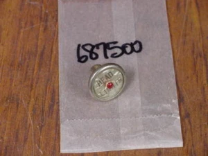 1937 1938 Plymouth Dodge DeSoto Chrysler HEADLAMP KNOB With Red Jewel - Picture 1 of 1