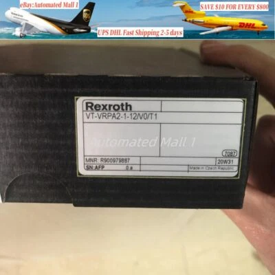 New Rexroth VT-VRPA2-1-12/V0/T1 R900979887 amplifier Fast Shipping 1PCS - Image 1 of 3