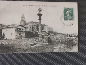 CPA FONTARABIE - Vieille Croix et le Clocher - Imagen 1 de 2
