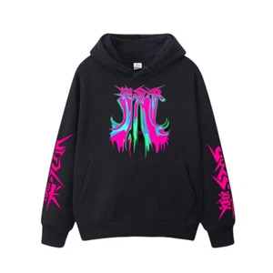 Abrigo con capucha negro/blanco/rosa STAY de Kpop - Imagen 1 de 5