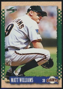 1995 Score Matt Williams San Francisco Giants #5