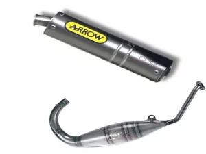 Silenciador + Silenciador Titanio Homologado ARROW Aprilia Tuono 50 2003 2004 - Imagen 1 de 1
