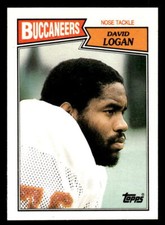 David Logan 1987 Topps #391   Tampa Bay Buccaneers DAVID