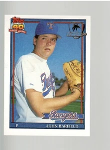1991 TOPPS DESERT SHIELD JOHN BARFIELD - Picture 1 of 2