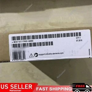 New Siemens S7-1500T, CPU 1511T-1 PN 6ES7511-1TK01-0AB0 6ES7 511-1TK01-0AB0 - Picture 1 of 3