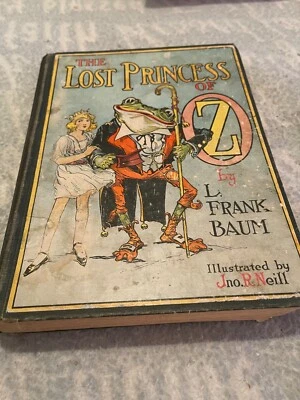 1917 L Frank Baum THE LOST PRINCESS OF OZ Early Ed  Color Plates Reilly& Lee - Image 1 of 4