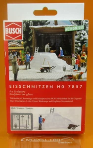 Busch 7857 Mini-Set: Eisschnitzen H0 NEU ! - Picture 1 of 2