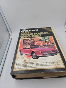 Chilton's Auto Repair Manual 1980 - 1987 Part #: 7670 Collectors Edition - Picture 1 of 12