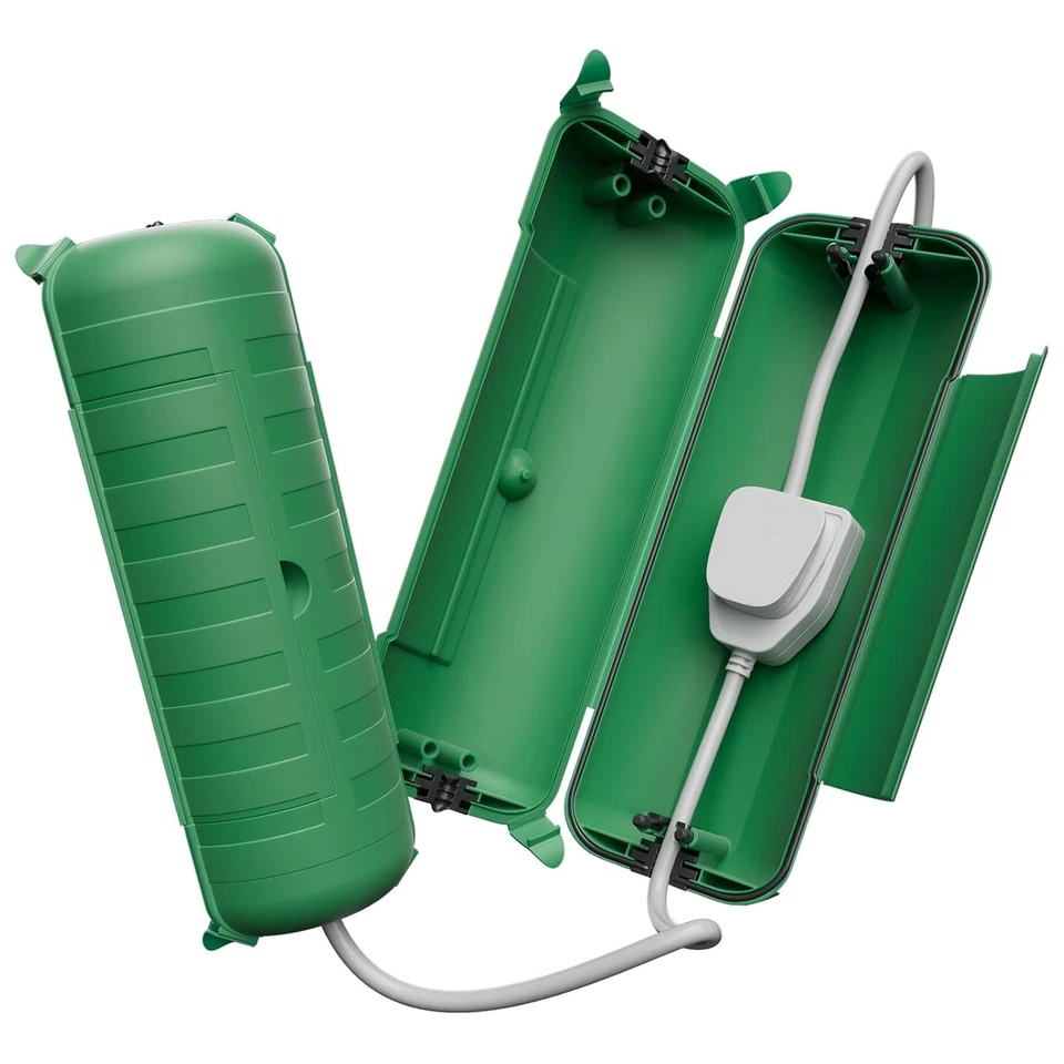 2 PACK RESTMO Outdoor IP44 Waterproof Connection Box, Extension Cord Plug Cover - Image 1 of 4