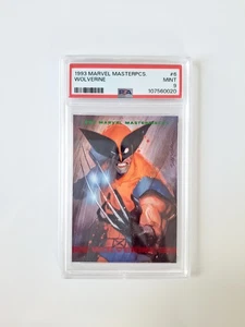1993 Marvel Masterpieces Wolverine #6 PSA GRADED 9 MINT - Picture 1 of 3