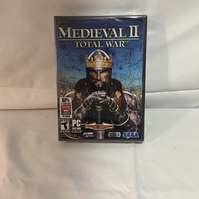 Medieval Total War ll Video Game Pc Cd-ROM Teen SEGA Limited Ed Factory Sealed - Image 1 of 3
