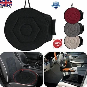Rotating Seat Cushion Swivel Revolving Mobility Aid for Car Office Home Chair UK - Picture 1 of 15