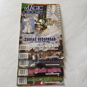 Magic Crochet Magazine Lot Of 5 | Vintage | 125 + 134 + 141 + 143 + 145 - Bild 1 von 6