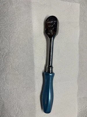 *RARO* Blue Pearl Snap On shd80a 1/2” unidad mango duro trinquete 11-5/8” largo Foto 1 de 4