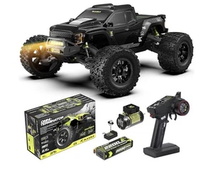 RIAARIO 1/10 Brushless RC Cars, Monster Truck, 50+ MPH, 4WD, Waterproof NEW - Picture 1 of 9
