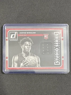 2015/16 Panini Donruss NBA Justise Winslow No15 Studio Series дебютант реликвия - Изображение 1 из 2