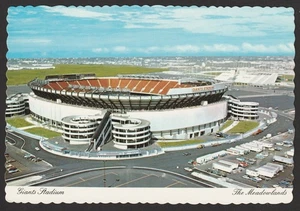 Scarce New York Giants & Jets Football Stadium Postcard - The Meadowlands #3 - Picture 1 of 2
