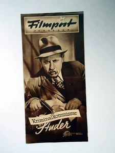 Kriminalkommissar Studer - Filmpost Programm - FP ungelocht (4/21) - Picture 1 of 1