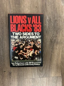 Lions V All Blacks 83- Two Sides To The Argument-Terry McLean-Mint—1st Edition - Picture 1 of 3