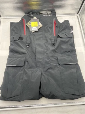 Bass Pro Shops Guidewear Xtreme Fishing Bibs Men's L Black (N2-A1) - Image 1 of 4