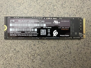 2TB WD BLACK SN850X NVME SSD GEN 4 PCIE M.2 2280 WDS200T2X0E - Afbeelding 1 van 2