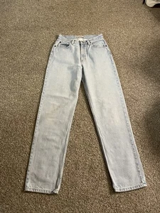 Natural Reflections Size 6a Light Wash Straight Leg Jeans - Picture 1 of 10
