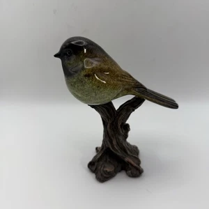 Big Sky Carvers Steinguss "Short Layover Chickadee" Vogel Skulptur 2010 -... - Bild 1 von 6