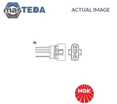 96117 LAMBDA OXYGEN O2 SENSOR RIGHT LEFT NGK FOR SEAT CORDOBA,IBIZA II,INCA - Image 1 of 4