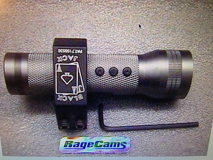 LOW PROFILE HD FIRE FIGHTER IR LED FLASHLIGHT HELMET VIDEO CAMERA RECORDER 720P