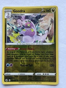 Pokemon Cards Goodra Reverse Holo Rare 197/264 Fusion Strike Pack Fresh Card - Picture 1 of 2