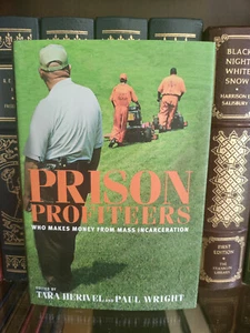 PRISON PROFITEERS_Tara J. Herivel_HCDJ_1st Edition_Ex-library_Very Good - Picture 1 of 12