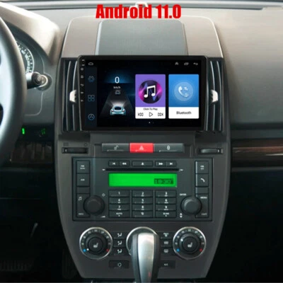 9" Android 11.0 Stereo Radio GPS Head Unit For Land Rover Freelander 2 2006-2012 - Image 1 of 4