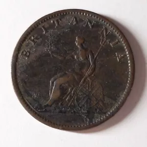 1807 Great Britain UK halfpenny KM# 662 - SHIP LOW COST -UK-144 - Picture 1 of 5