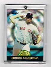 1993 Pinnacle Cooperstown Dufex #18 of 30 Roger Clemens