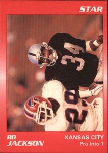 1990 Star Diamond Terror #7 Bo Jackson Royals  C59461 - NM-MT