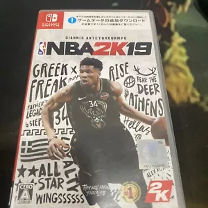 Nintendo Switch NBA 2K19 (JP Import) Region Free Game Free Shipping - Picture 1 of 3