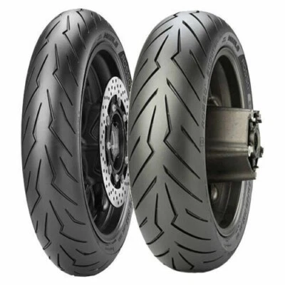 120/70-17 58H 160/60-15 67H X-ADV 750 COPPIA GOMME PIRELLI DIABLO ROSSO SCOOTER
