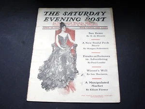 The Saturday Evening Post- April 25, 1903, Magazine- Illustrated Front Cover. - Picture 1 of 13