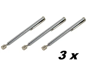 3x varilla magnética 60 cm varilla telescópica magente telescópico pinza magnética elevador magnético 3 - Imagen 1 de 3