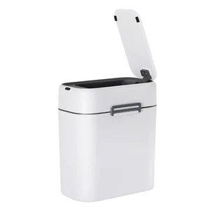 2.2 Gallon Trash Can with Lid, Bathroom Small Trash Can Touchless Automatic - Picture 1 of 26