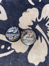 5th Anniversary ECHL Stockton Thunder 2005-2010 Hockey Puck Mix Lot